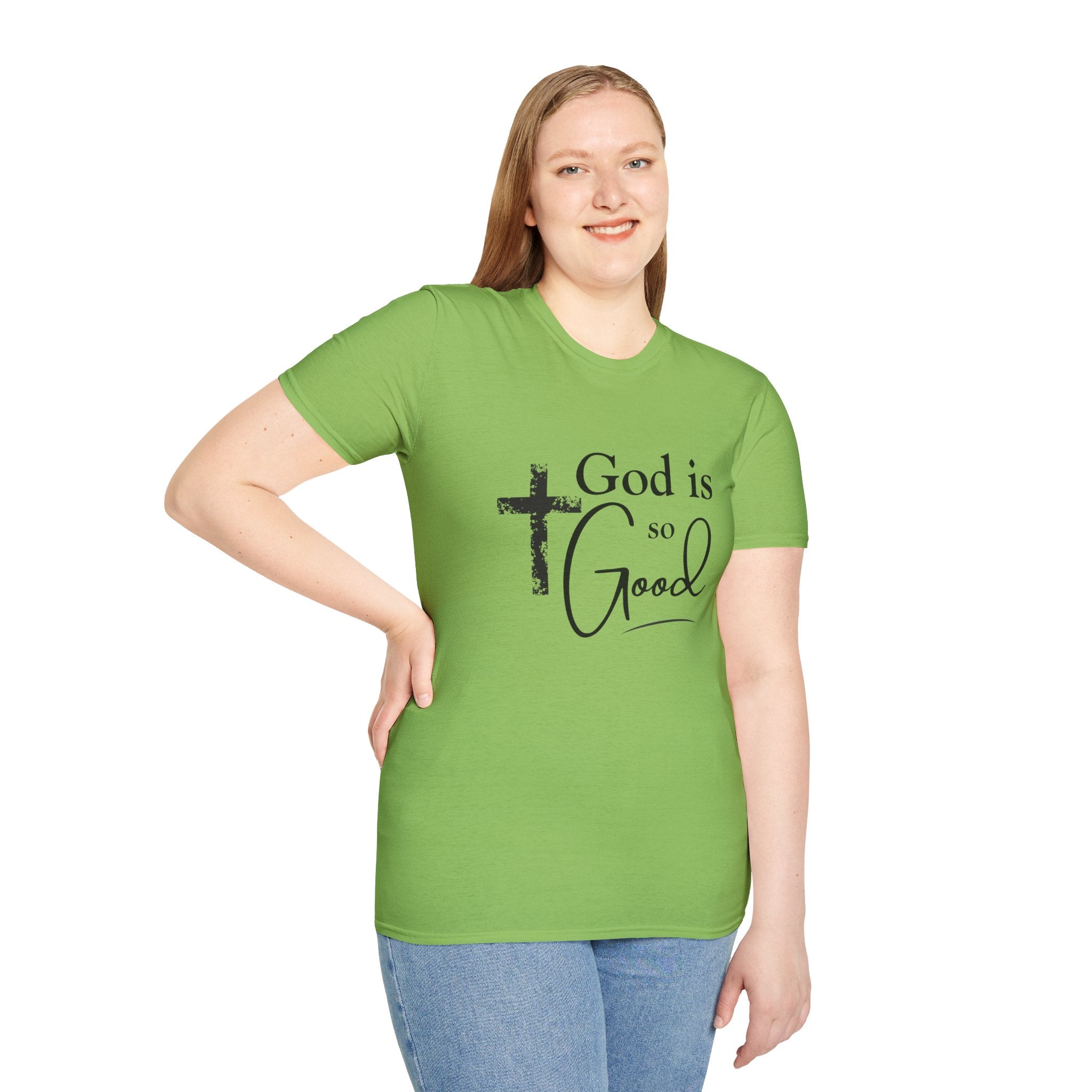 God Is So Good T-Shirt — Inspirational Christian Faith Tee