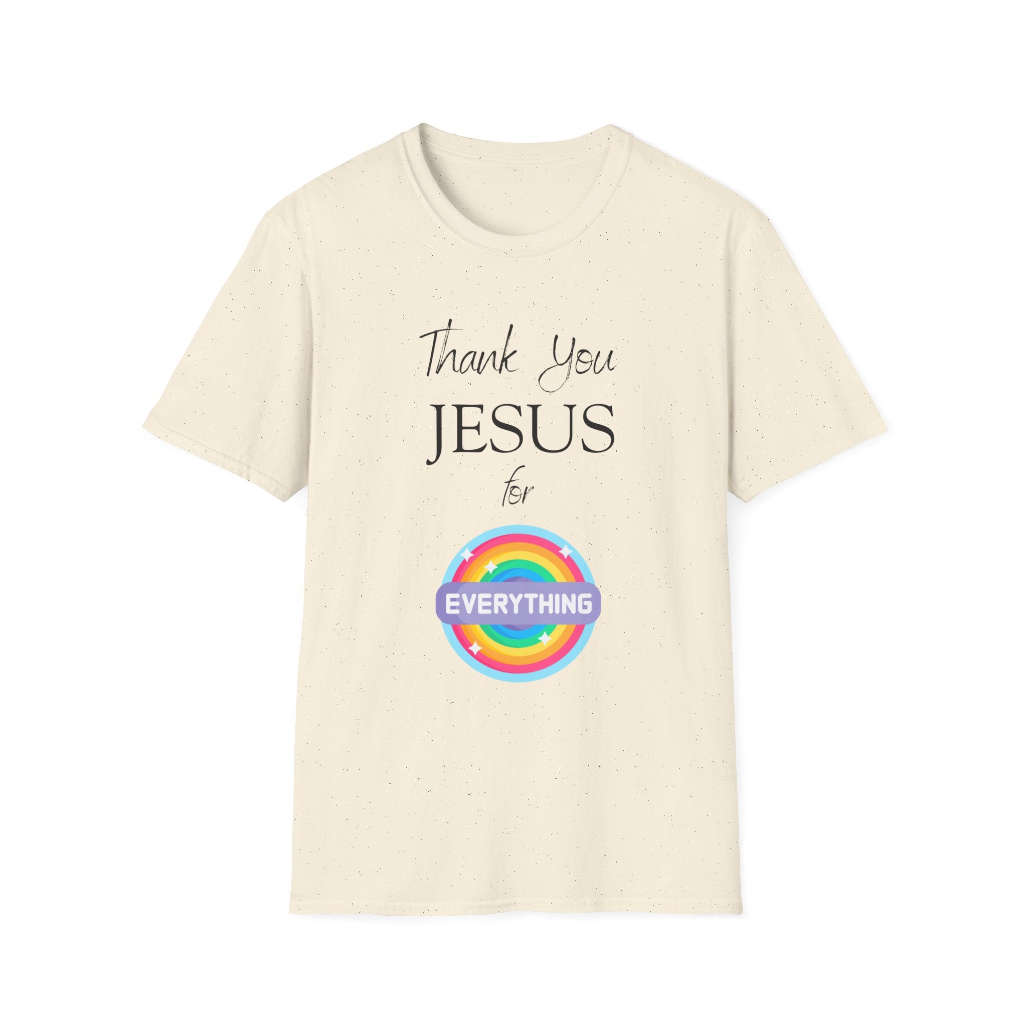 Thank You Jesus For Everything T-Shirt | Christian Faith Tee