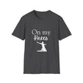 On My Knees Worship God T-Shirt | Live Your Faith Religious Christian Tee