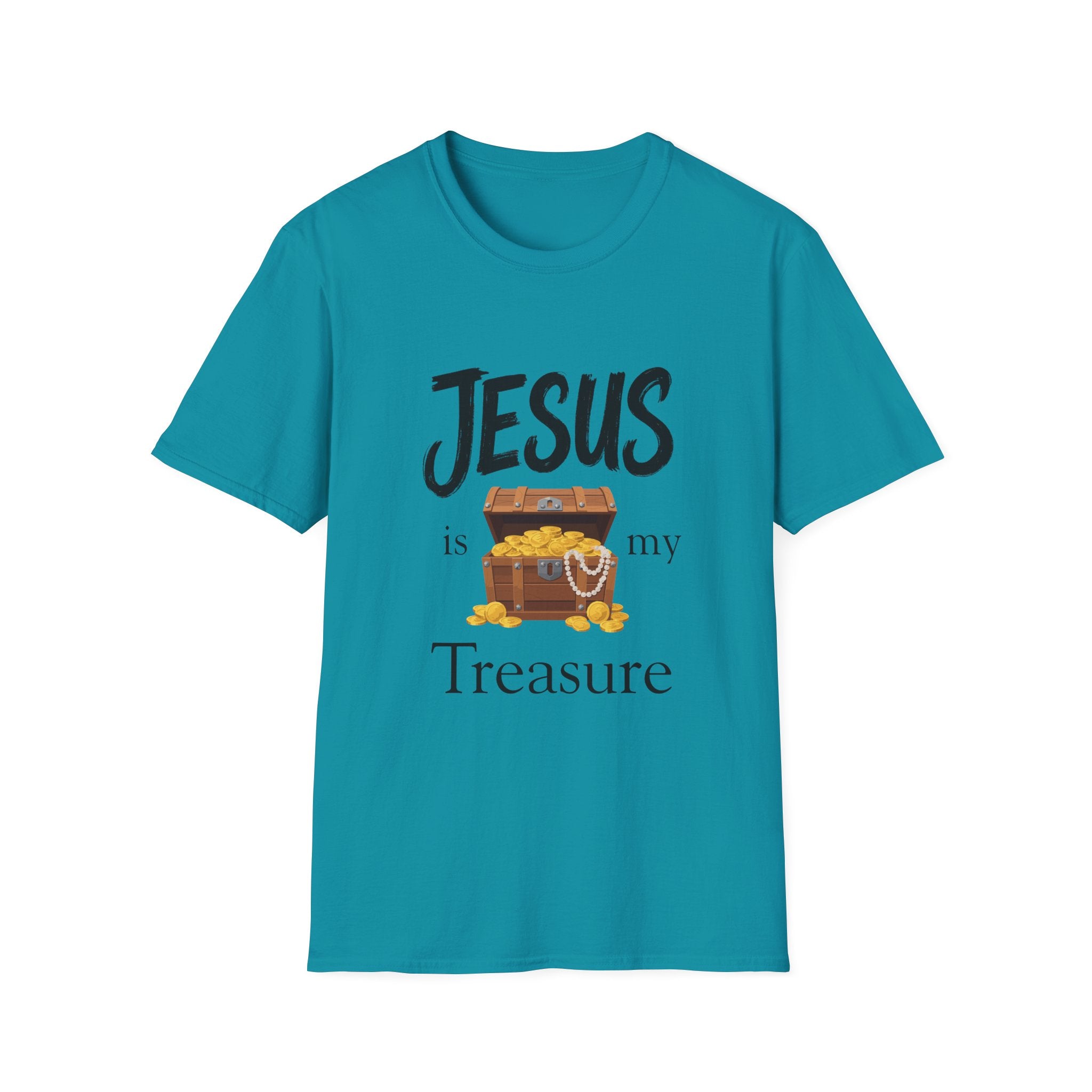 Jesus Is My Treasure T-Shirt — Christian Faith Graphic Tee
