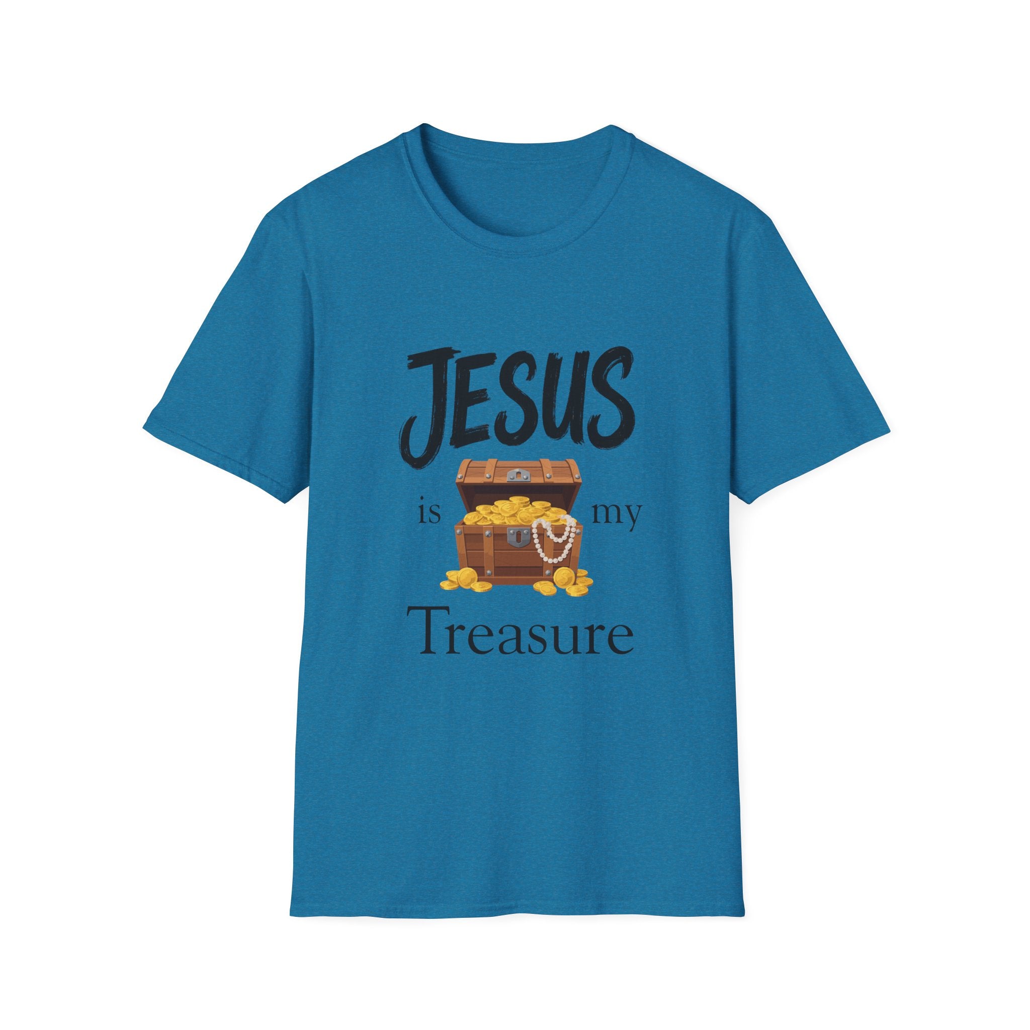 Jesus Is My Treasure T-Shirt — Christian Faith Graphic Tee