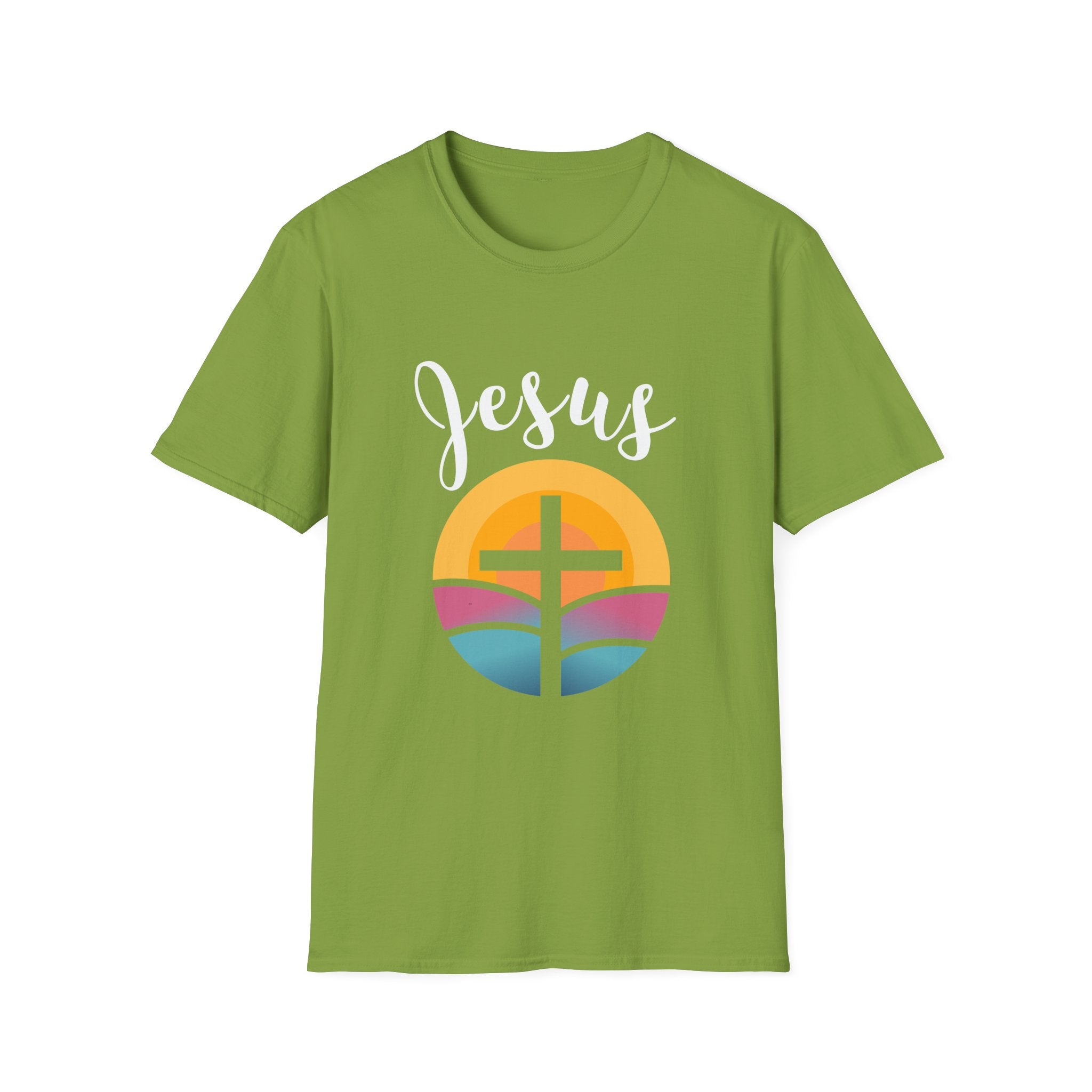 Sunrise Cross T-Shirt | Christian Faith graphic tee