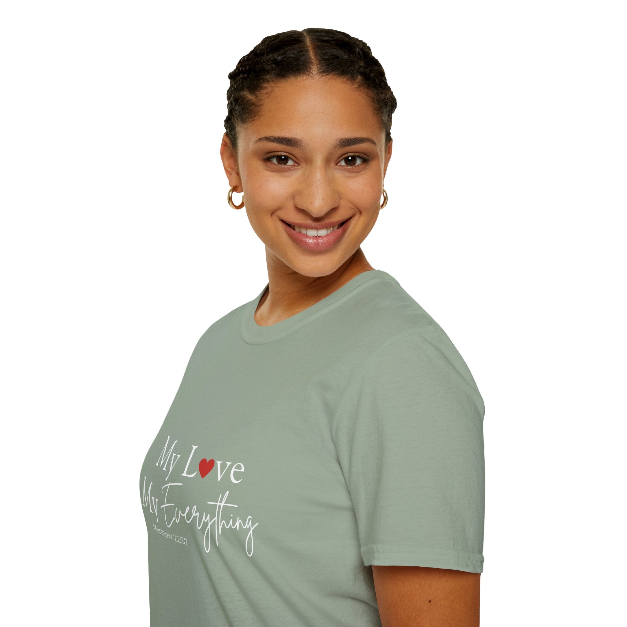 My Love My Everything Jesus Christian T-Shirt — Love for Christ Faith Tee