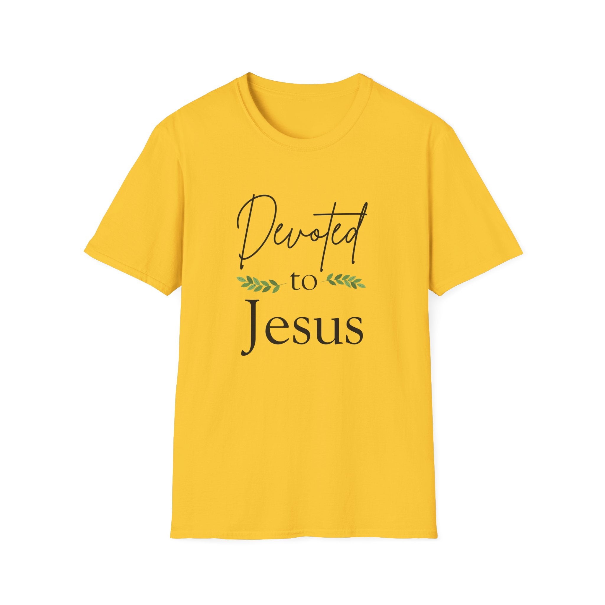 Devoted to Jesus T-Shirt — Faith-Based Christian Tee