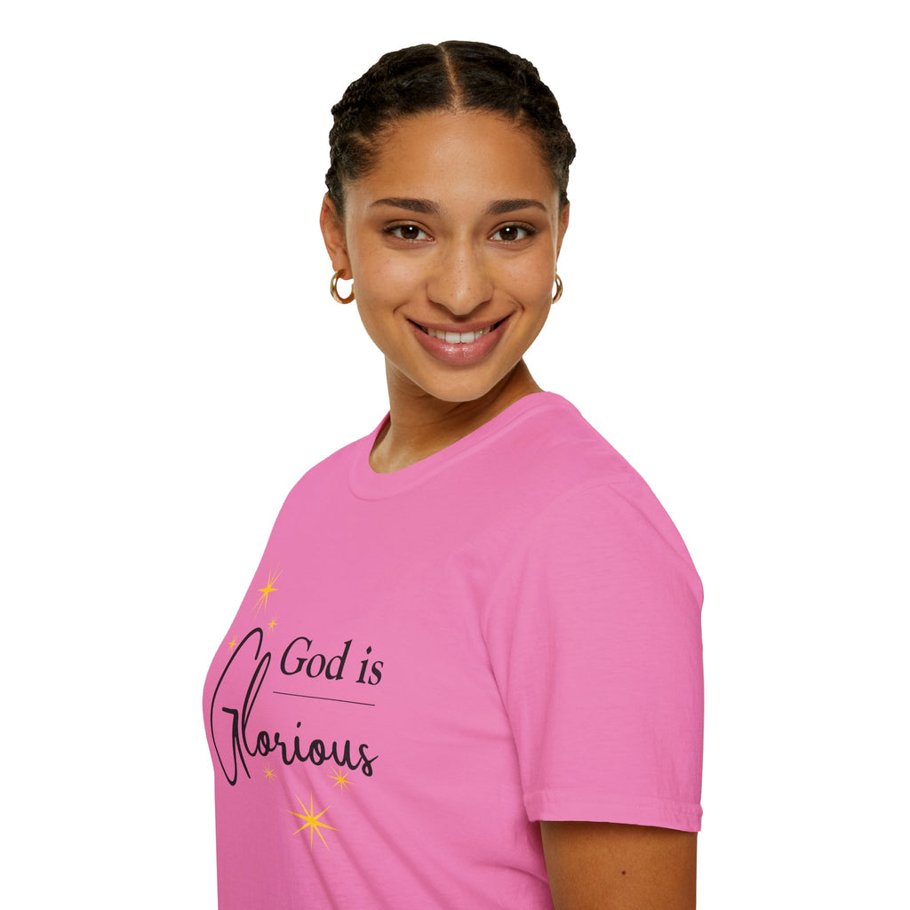God Is Glorious T-Shirt — Christian Faith Inspirational Tee