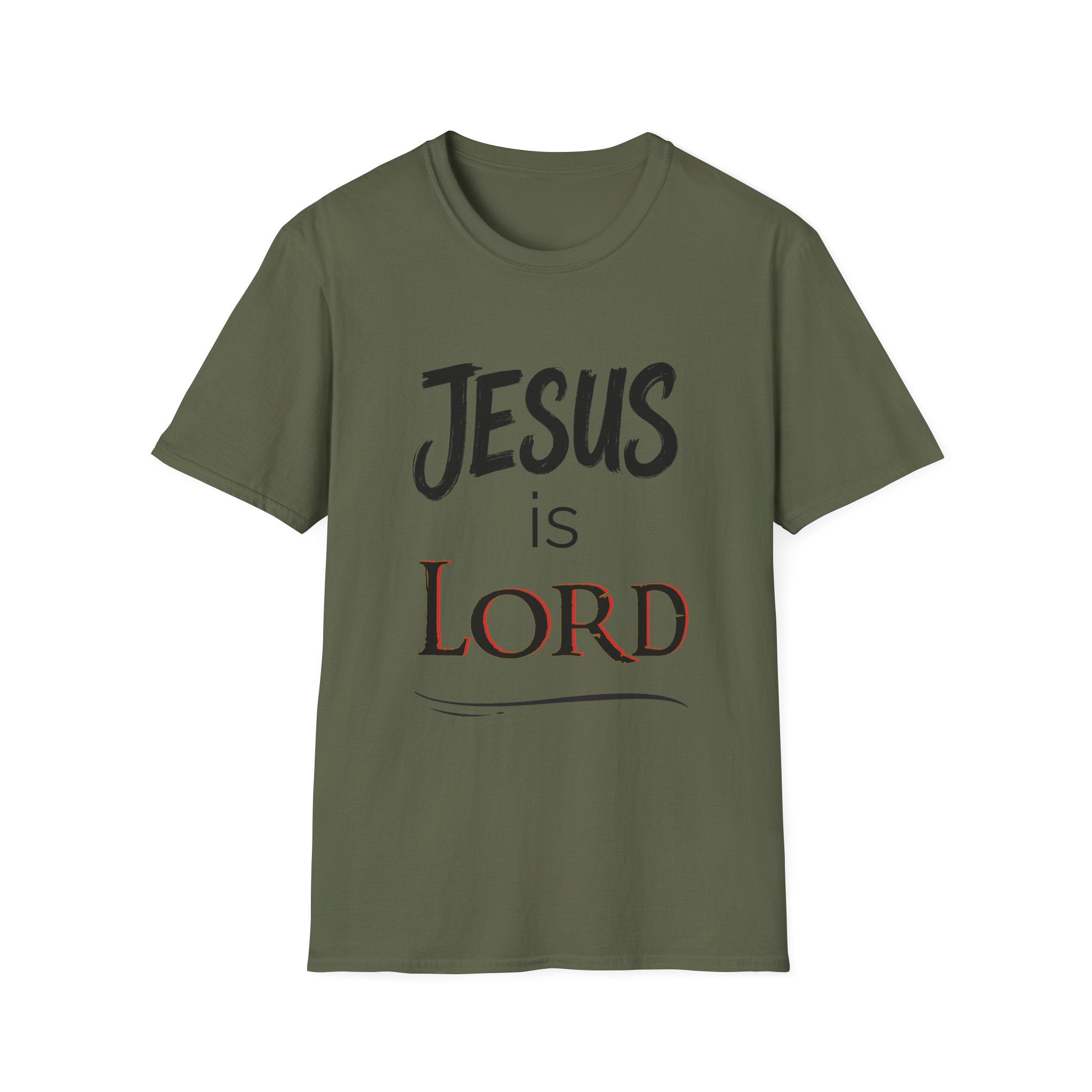 Jesus Is Lord T-Shirt — Christian Faith Graphic Tee