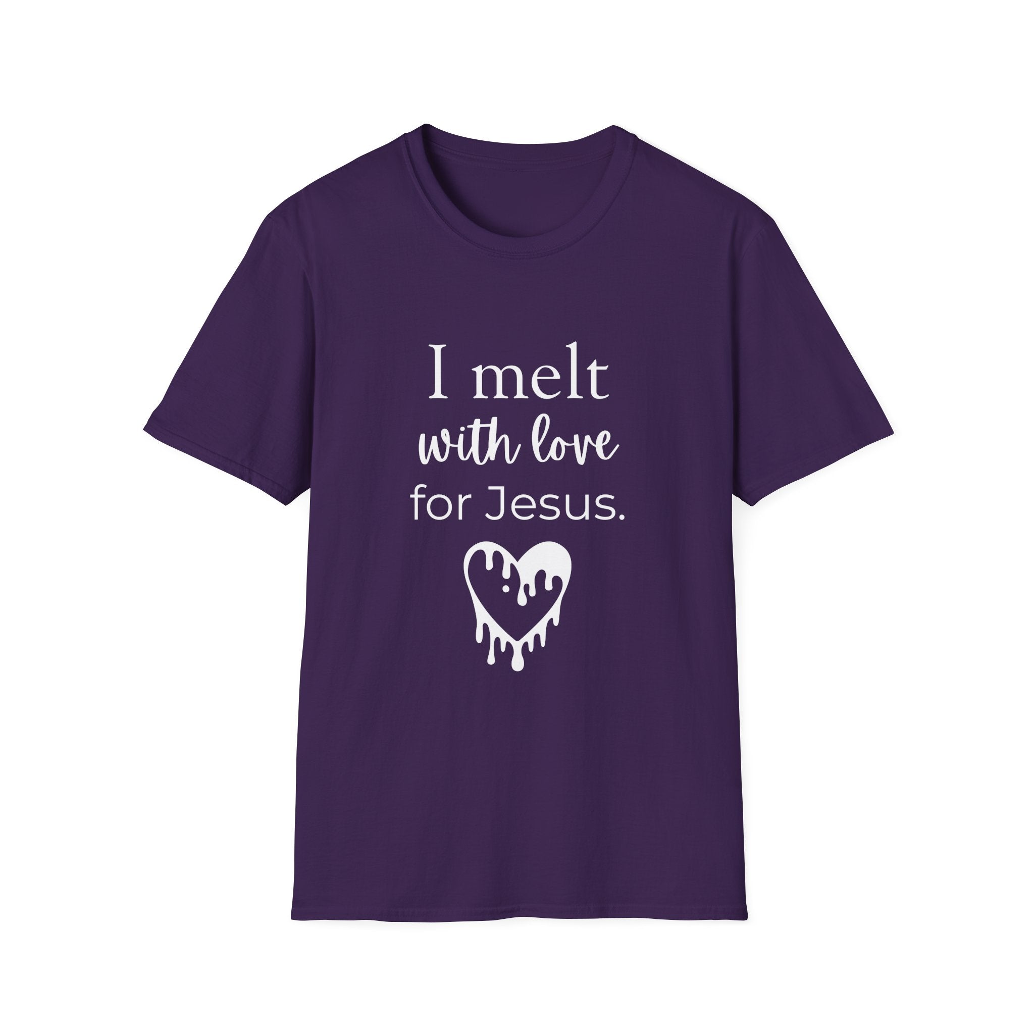 I Melt With Love For Jesus T-Shirt — Christian Faith Tee