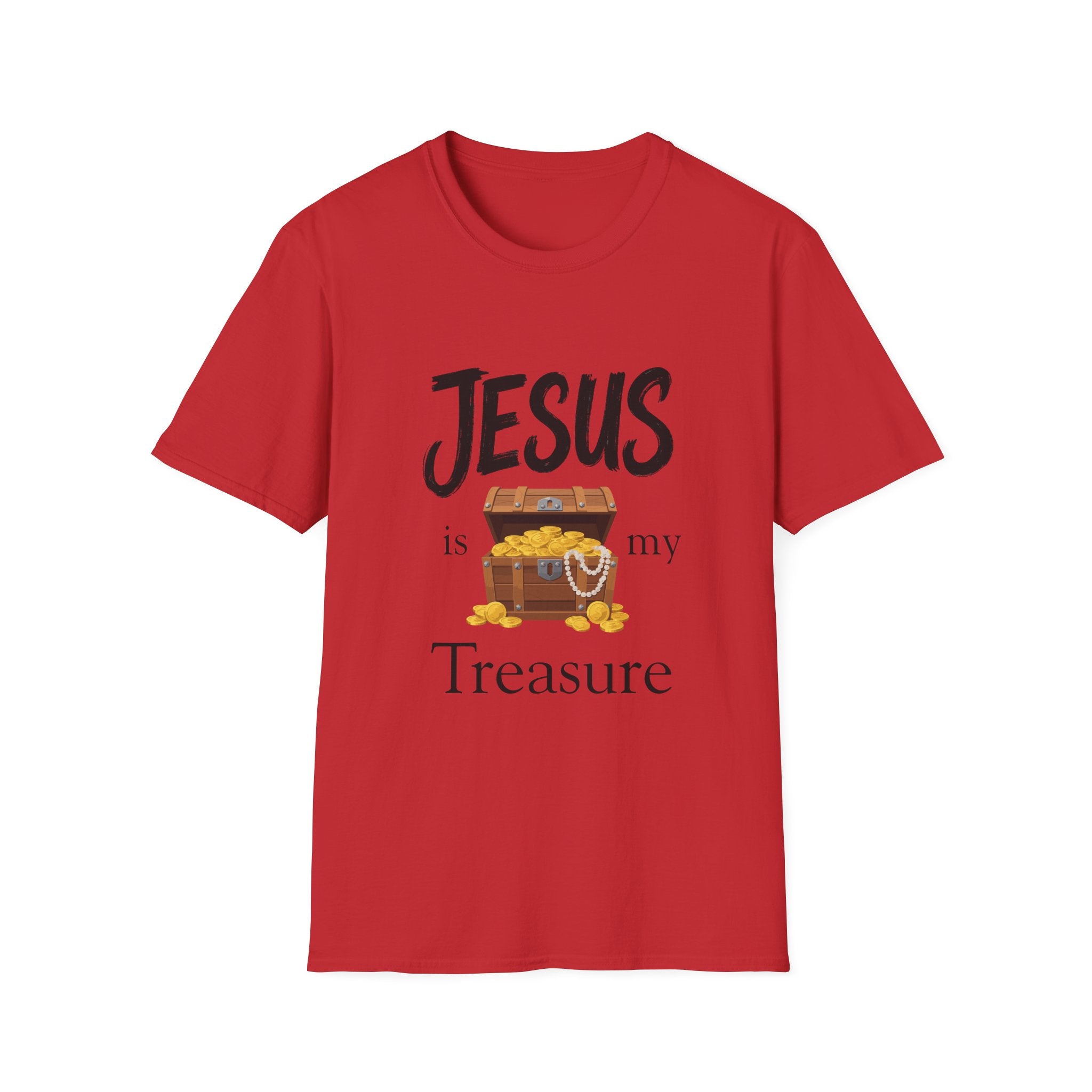 Jesus Is My Treasure T-Shirt — Christian Faith Graphic Tee
