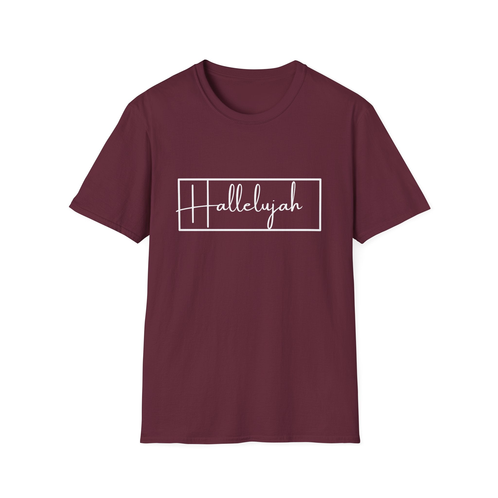 Hallelujah Graphic T-Shirt — Christian Faith Tee for Easter & Everyday