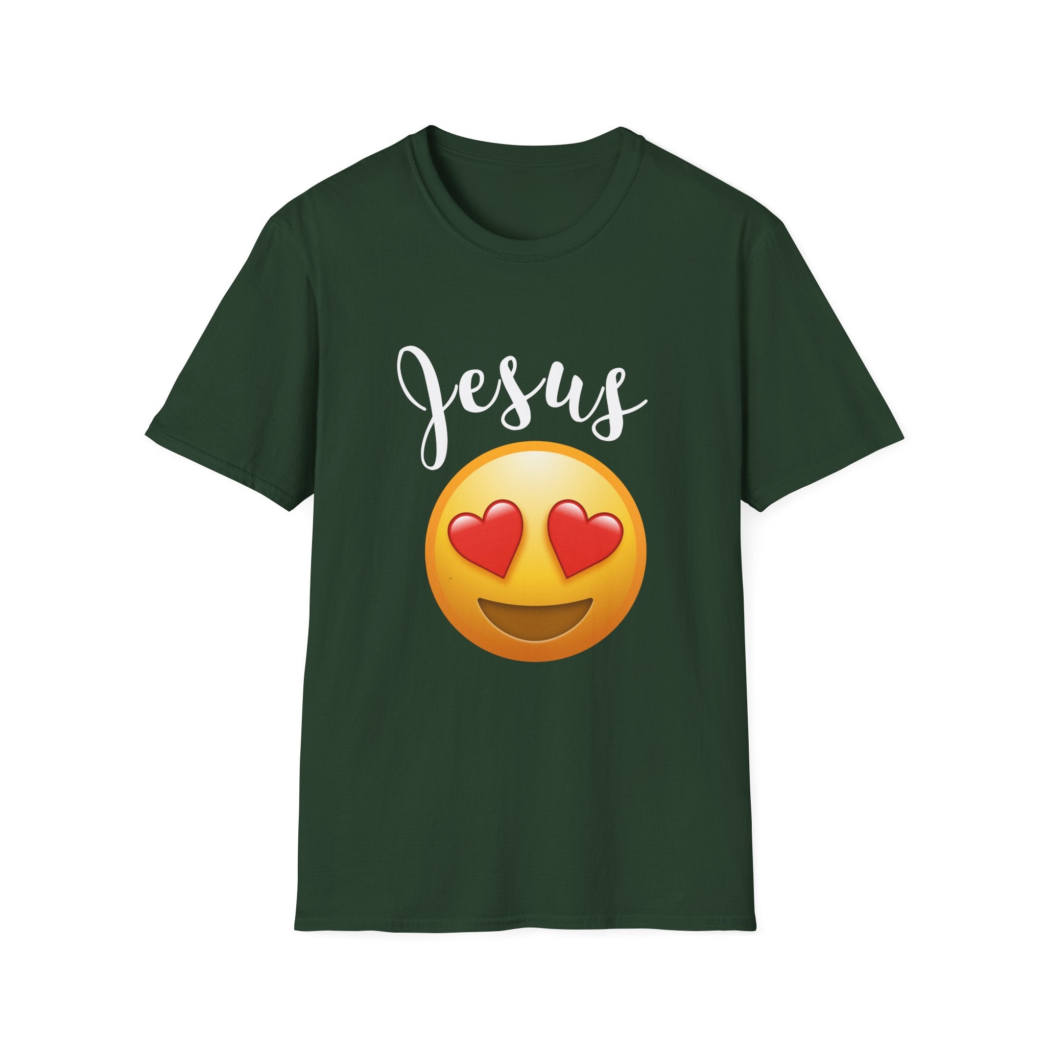 Heart Eyes for Jesus Emoji T-Shirt — Love Reaction Tee