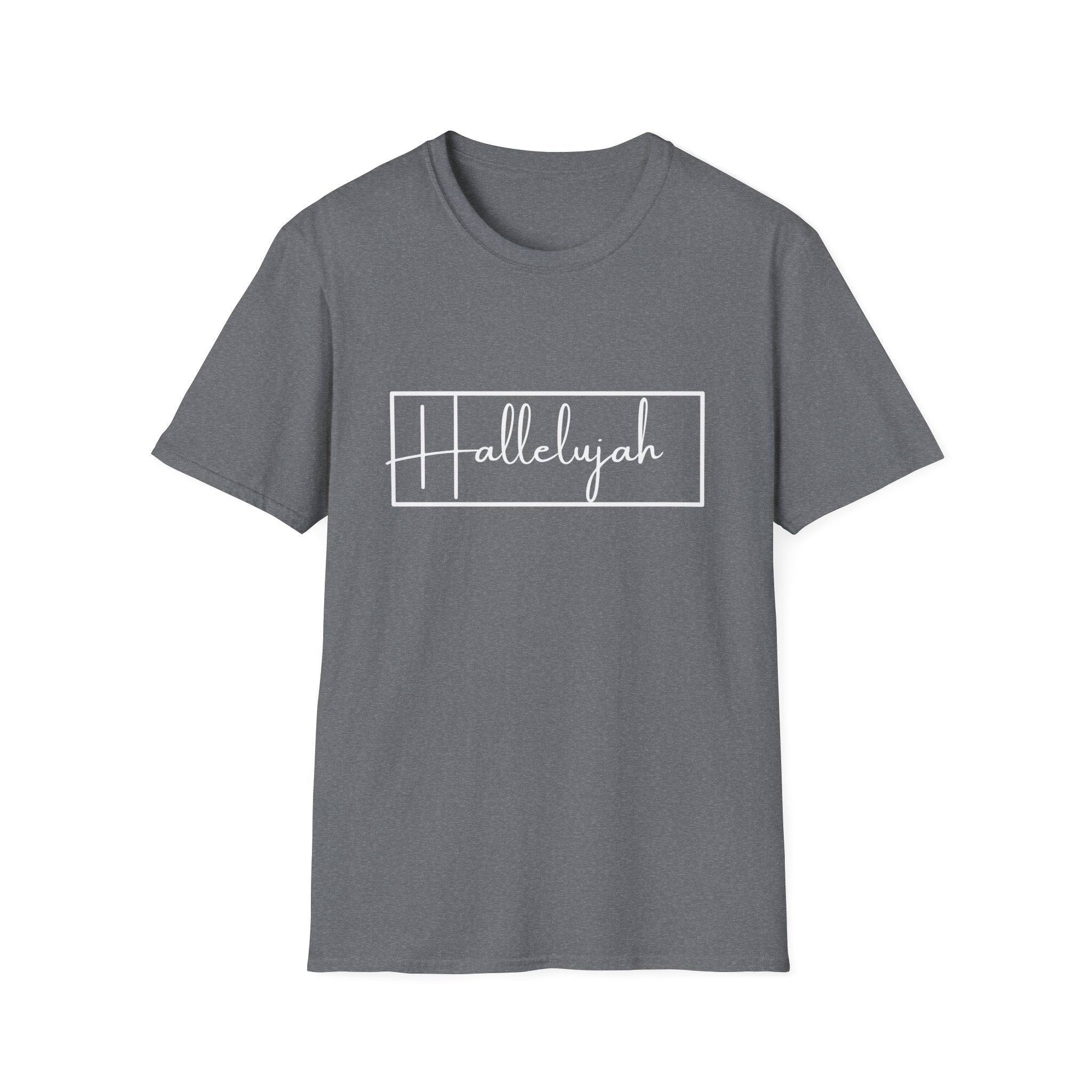 Hallelujah Graphic T-Shirt — Christian Faith Tee for Easter & Everyday
