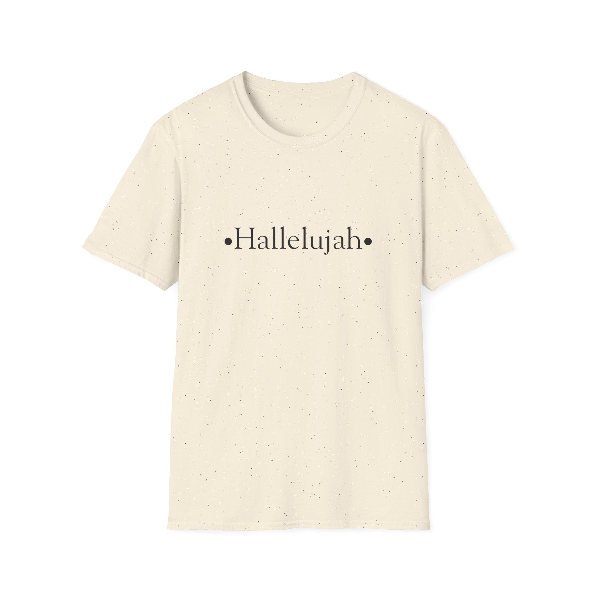 Hallelujah T-Shirt — Minimal Christian Faith Tee