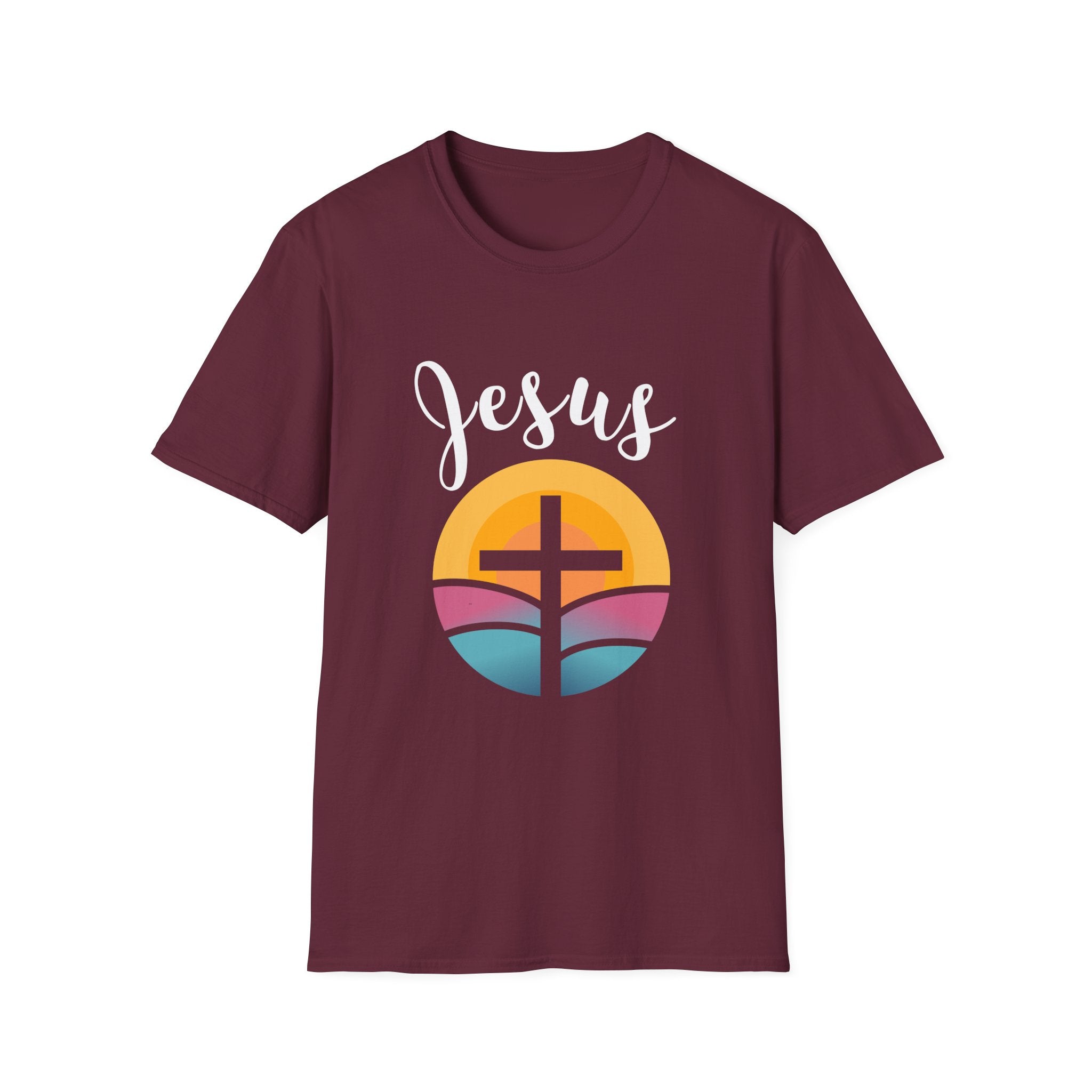 Sunrise Cross T-Shirt | Christian Faith graphic tee
