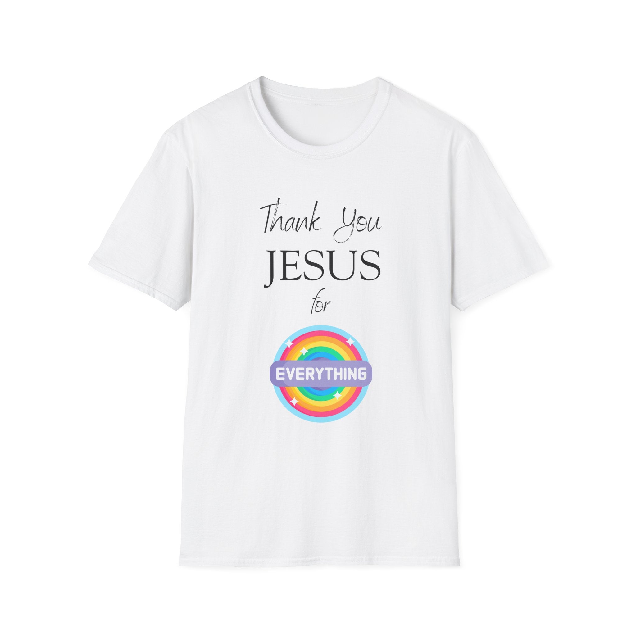Thank You Jesus For Everything T-Shirt | Christian Faith Tee