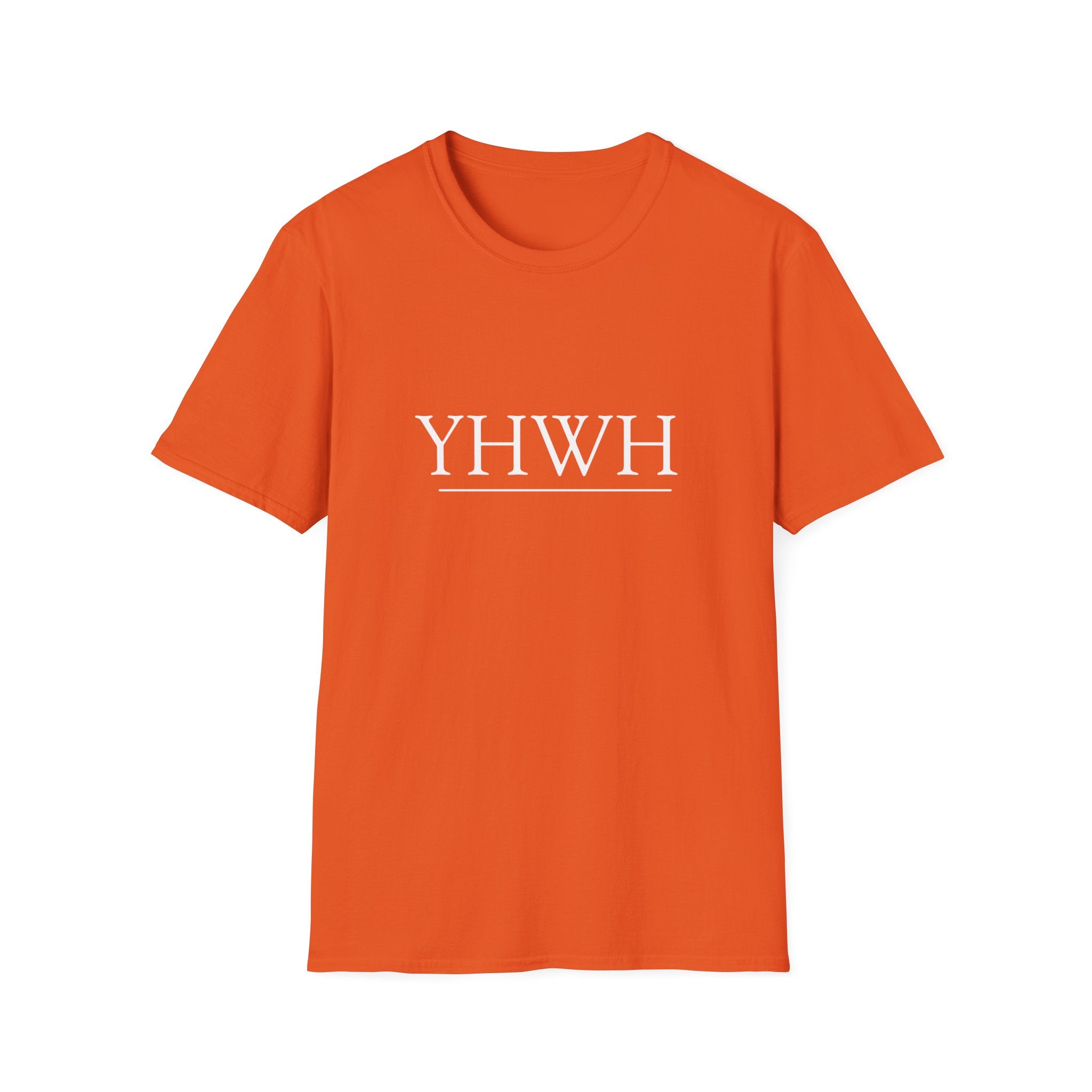 YHWH Faith T-Shirt — Minimalist Christian Scripture Tee