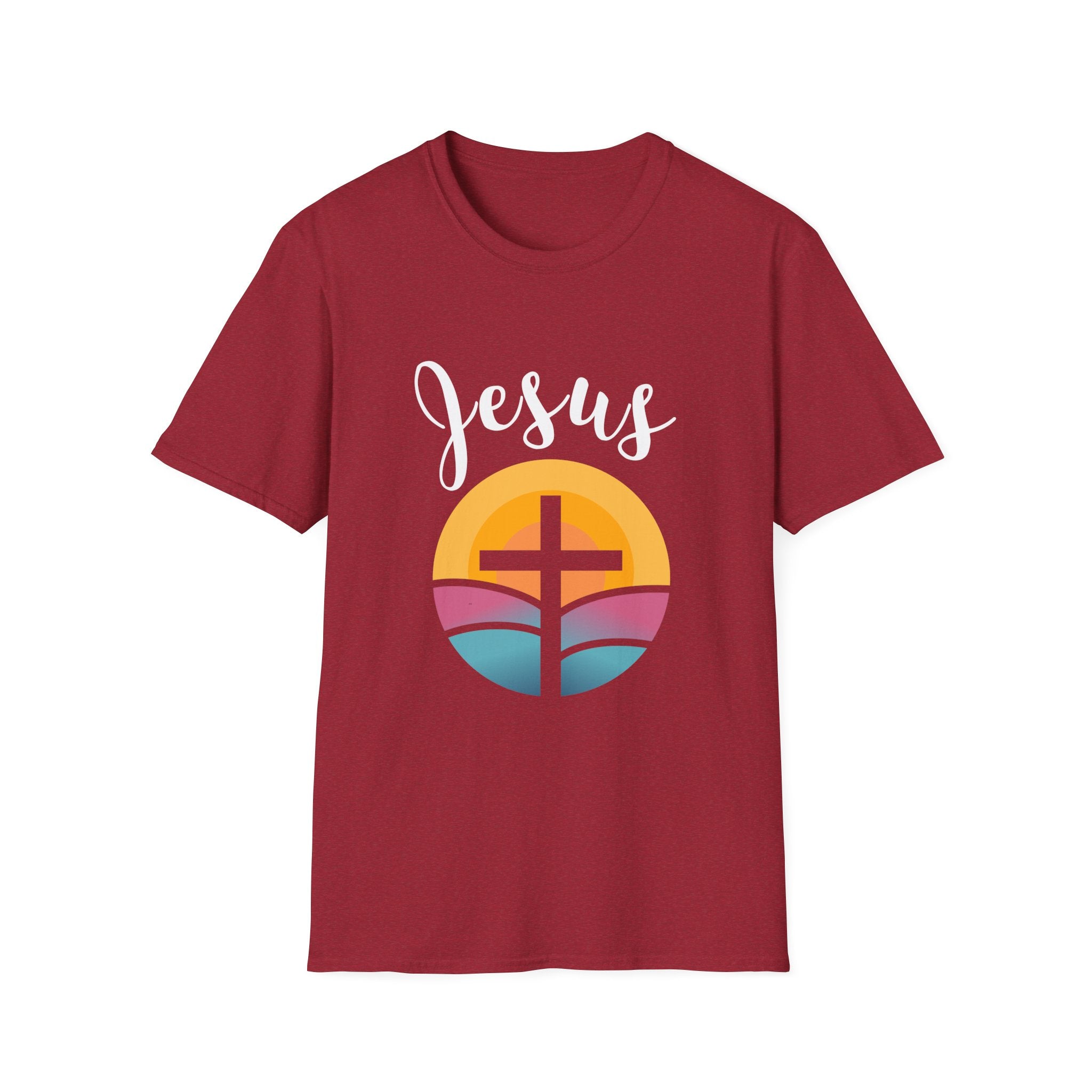Sunrise Cross T-Shirt | Christian Faith graphic tee