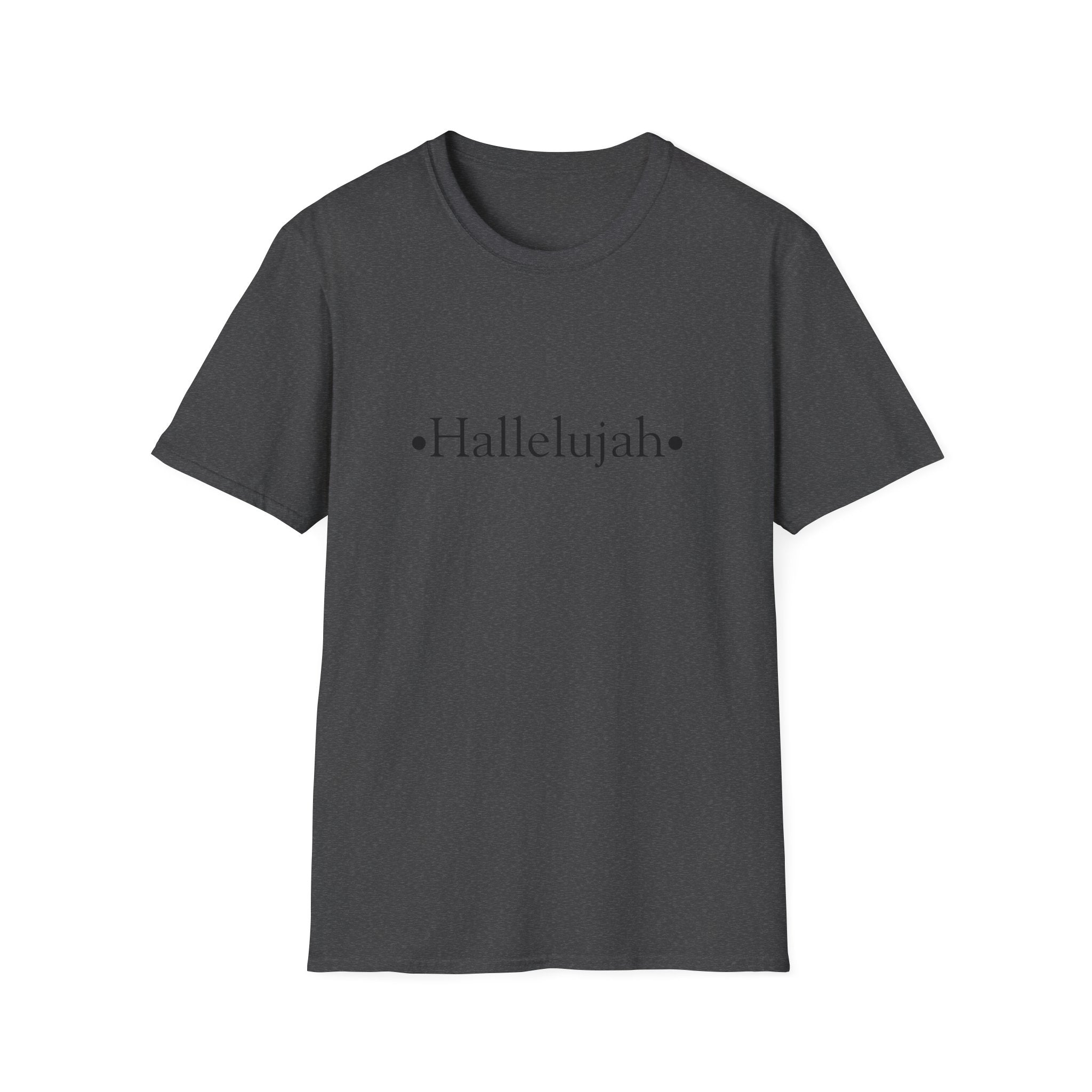 Hallelujah T-Shirt — Minimal Christian Faith Tee